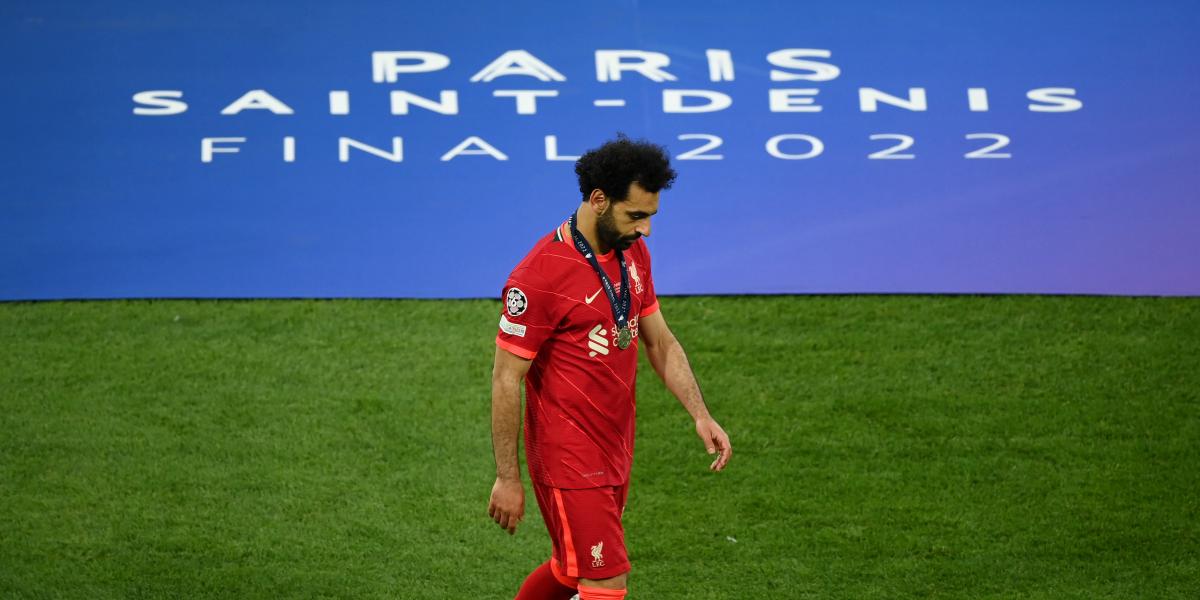 Salah rompe su silencio tras perder la final de la Champions