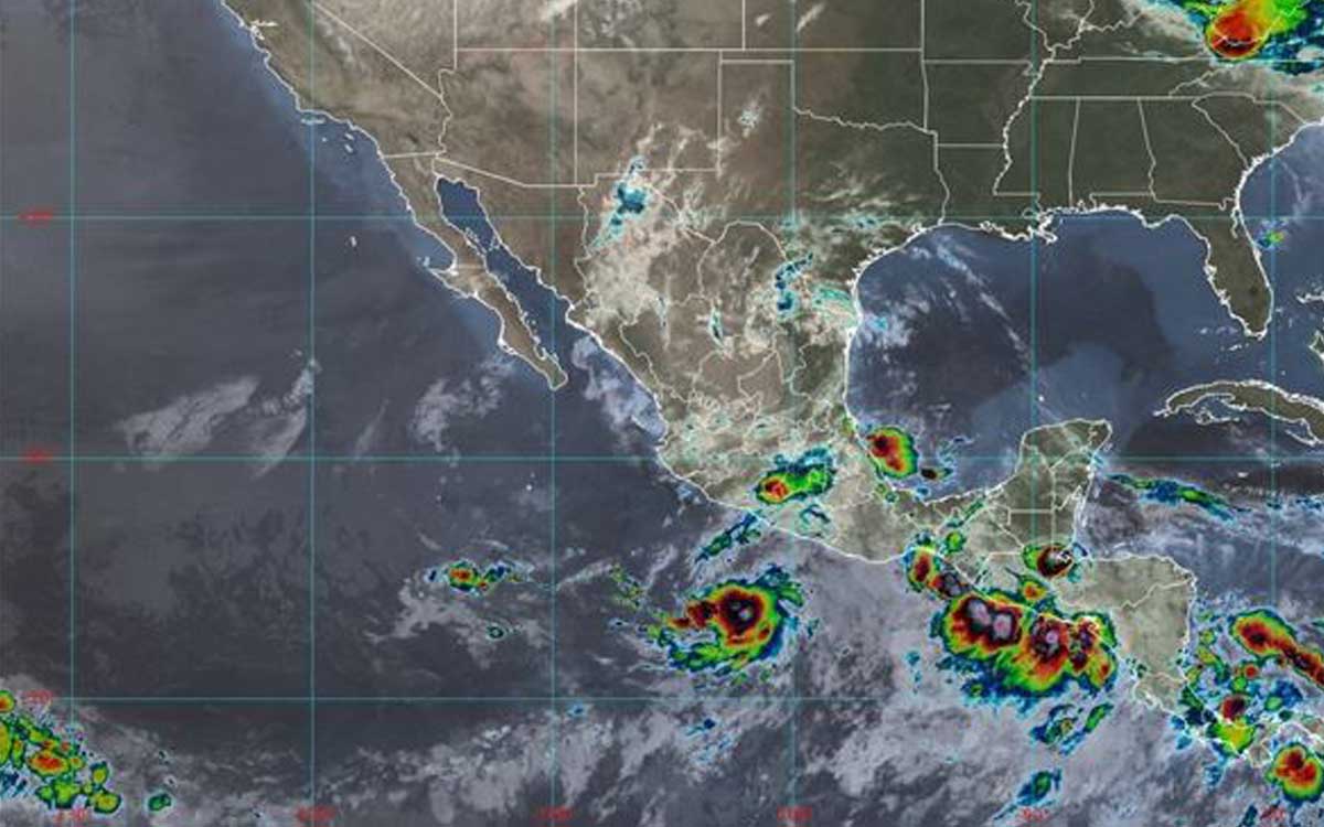Se forma depresión tropical en el Pacífico; SMN prevé que evolucione a tormenta ‘Blas’