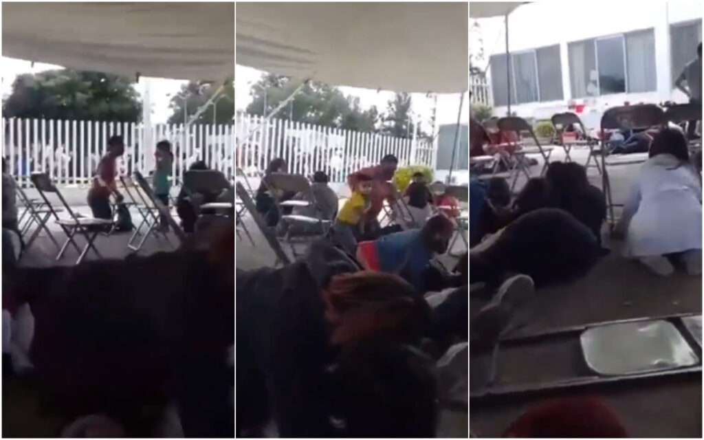 Se registra balacera en sede de vacunación infantil en Puebla; hay dos menores y dos adultos heridos | Video