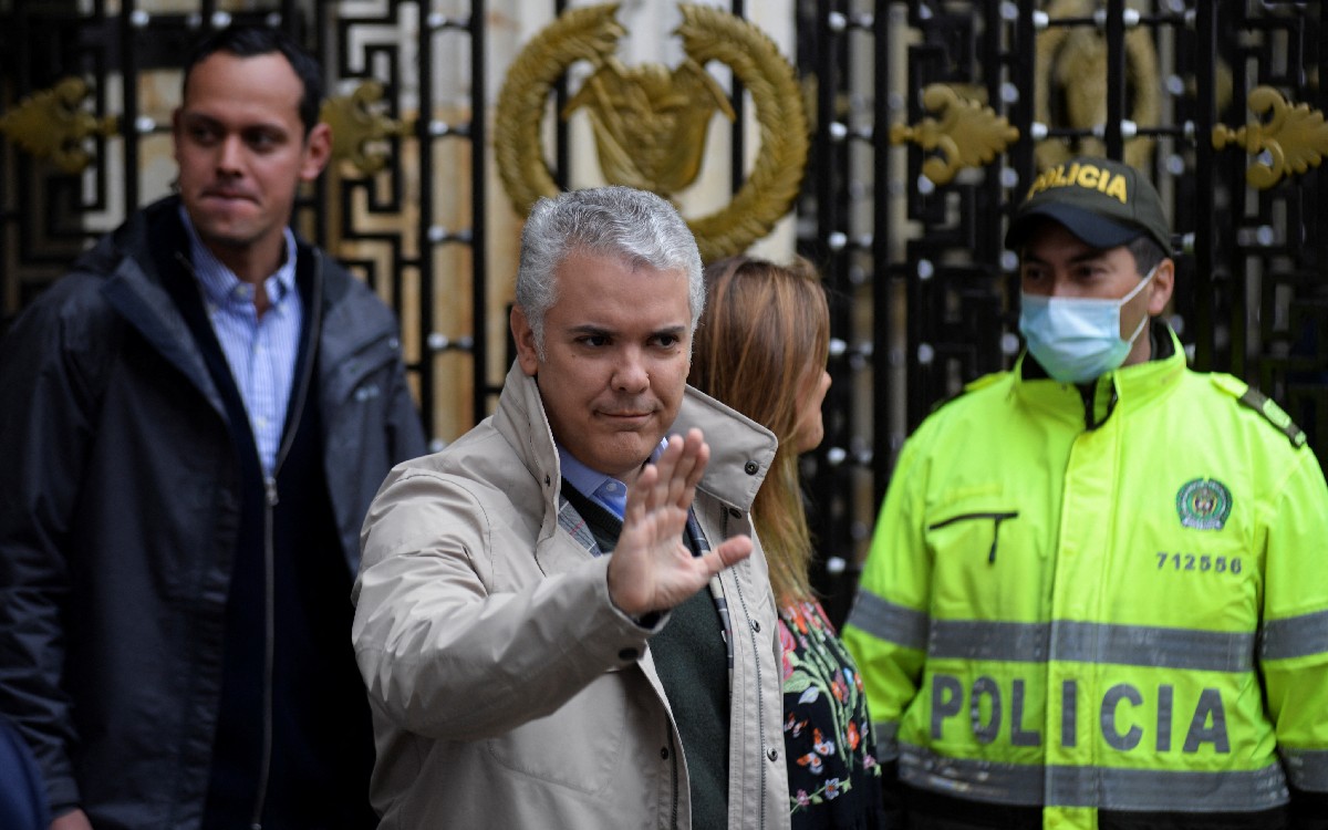 Sentencian a 5 días de prisión domiciliaria al presidente colombiano Iván Duque