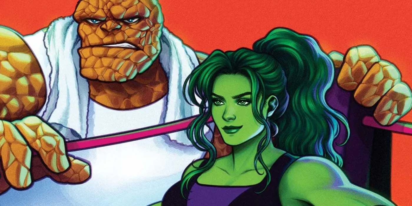 She-Hulk está comenzando un club de lucha de superhéroes con el oponente perfecto
