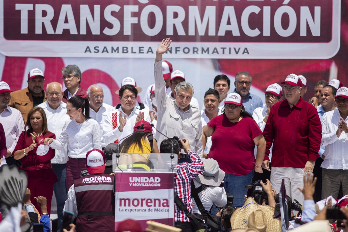Sheinbaum, Ebrard y Adán Augusto López se lanzan a la carrera presidencial con un llamado a la unidad de Morena