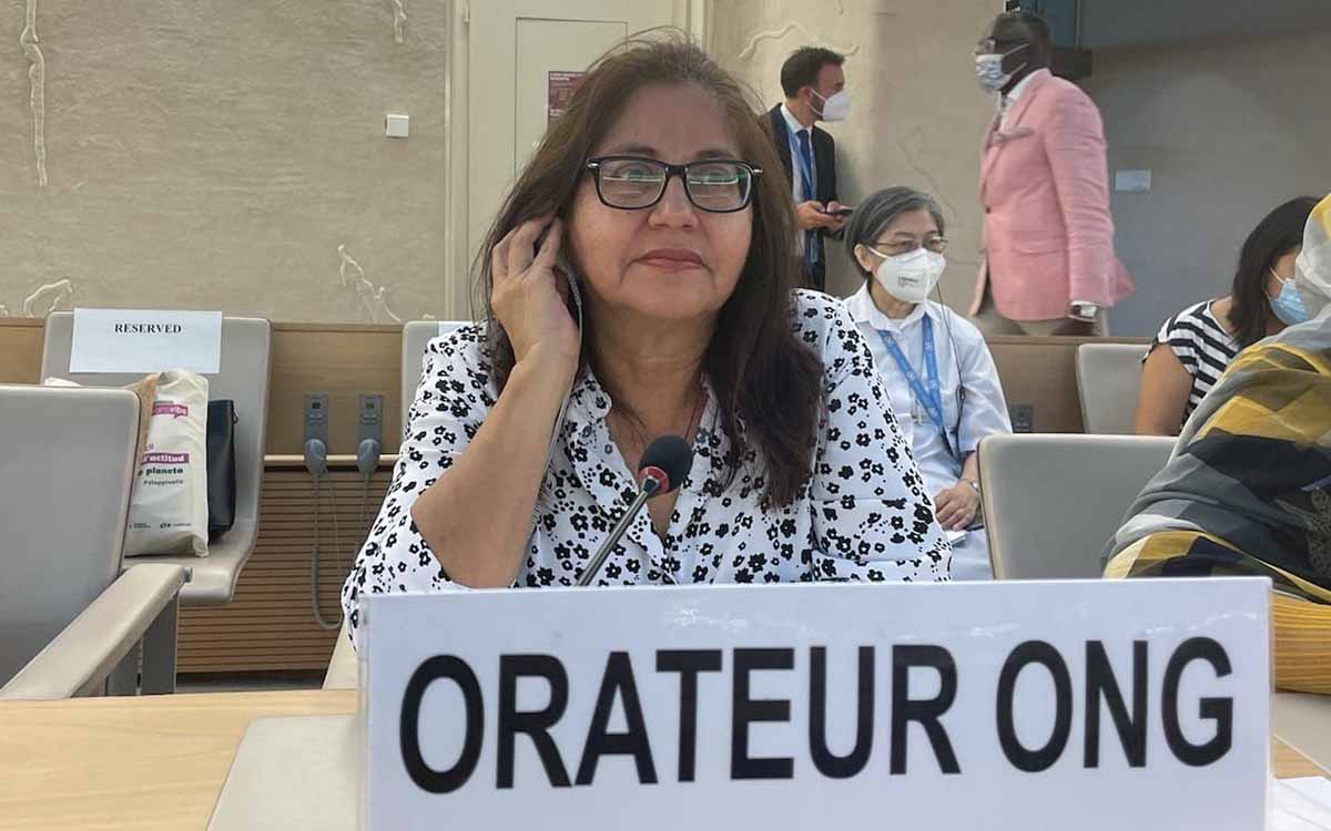 Soledad Jarquín denuncia ante la ONU que persiste impunidad por el asesinato de su hija María del Sol Cruz