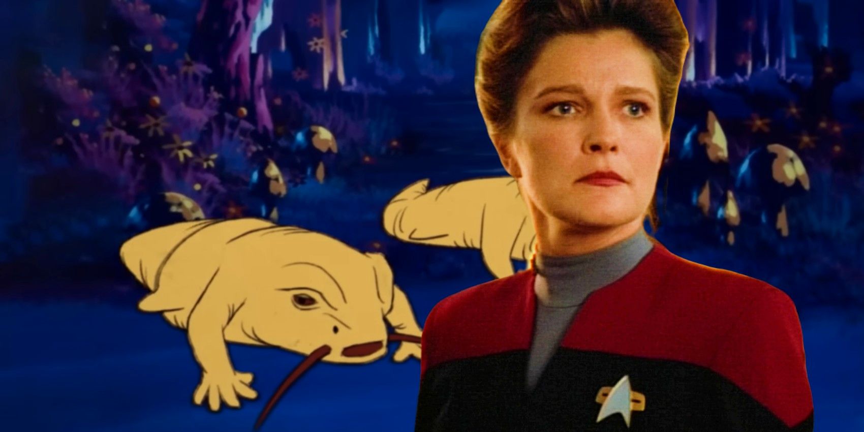 Star Trek: el episodio más infame de la Voyager recreado en estilo animado