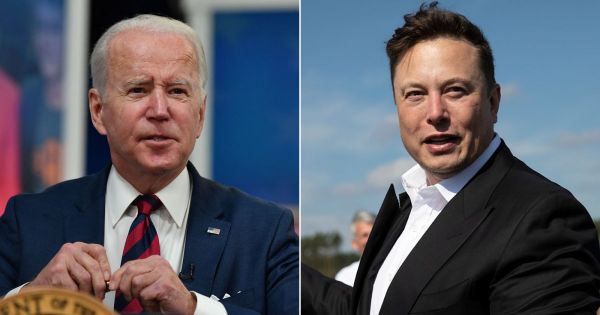 "Suerte en la Luna": la chicana de Joe Biden a Elon Musk tras una acalorada discusión sobre la economía