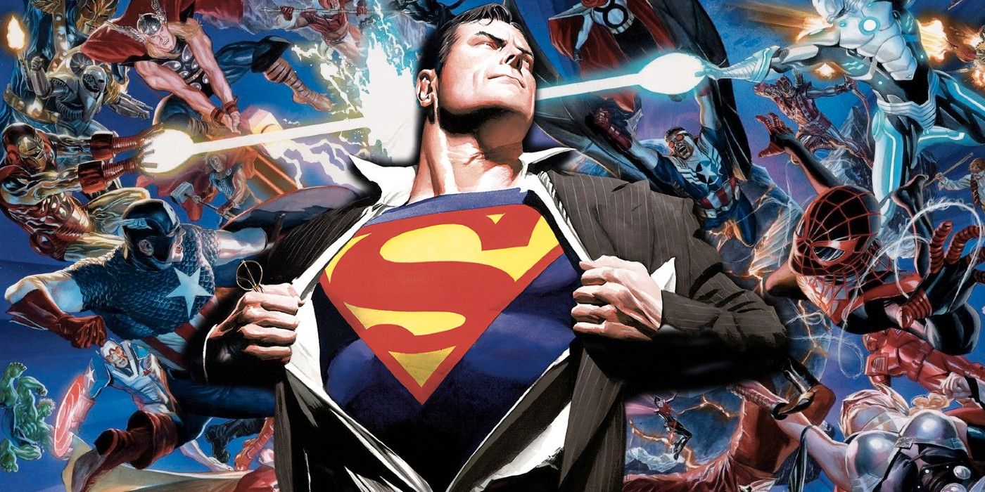 Superman hizo un cameo secreto en las icónicas guerras secretas de Marvel