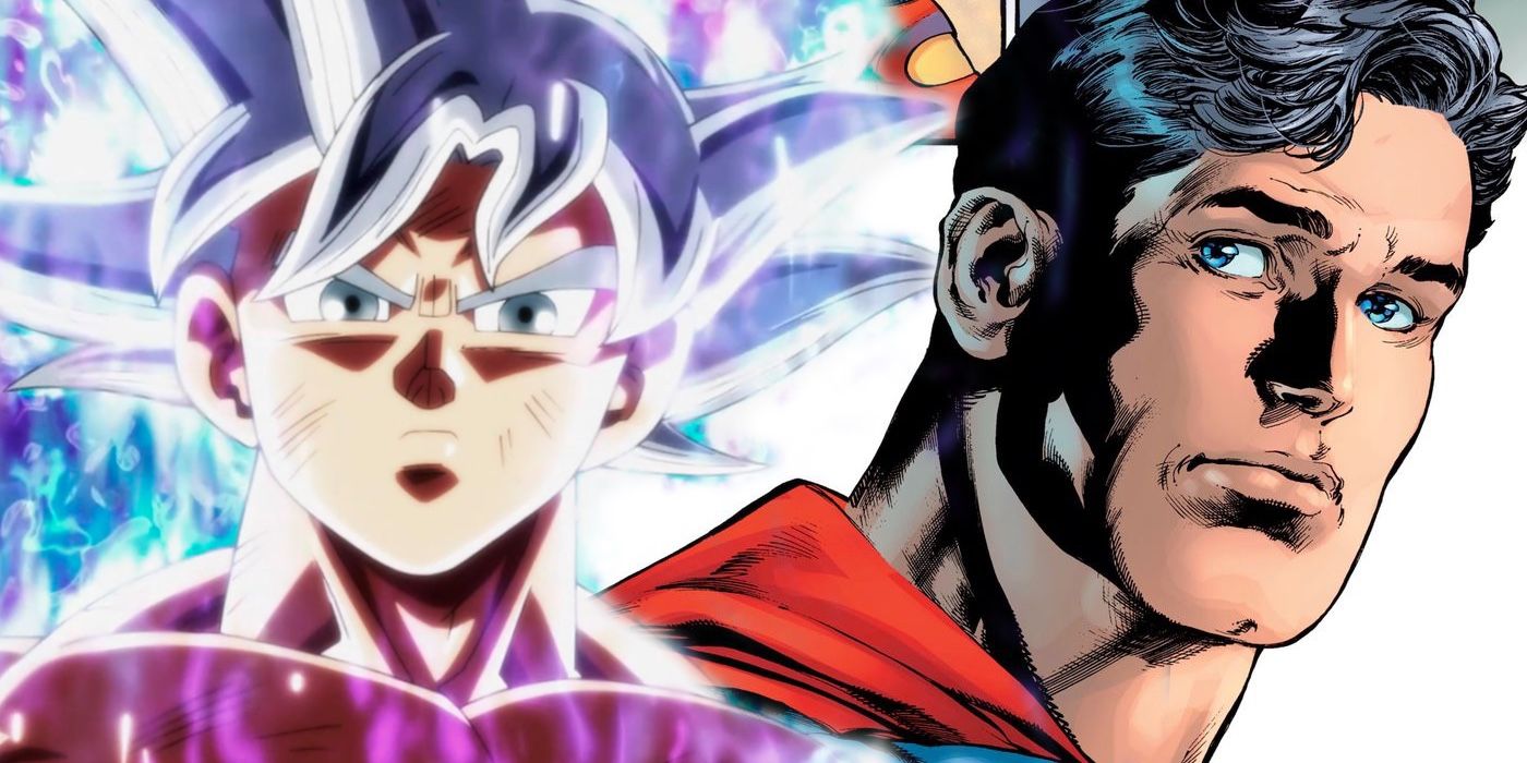Superman y Goku son básicamente la misma persona en Fanart lado a lado