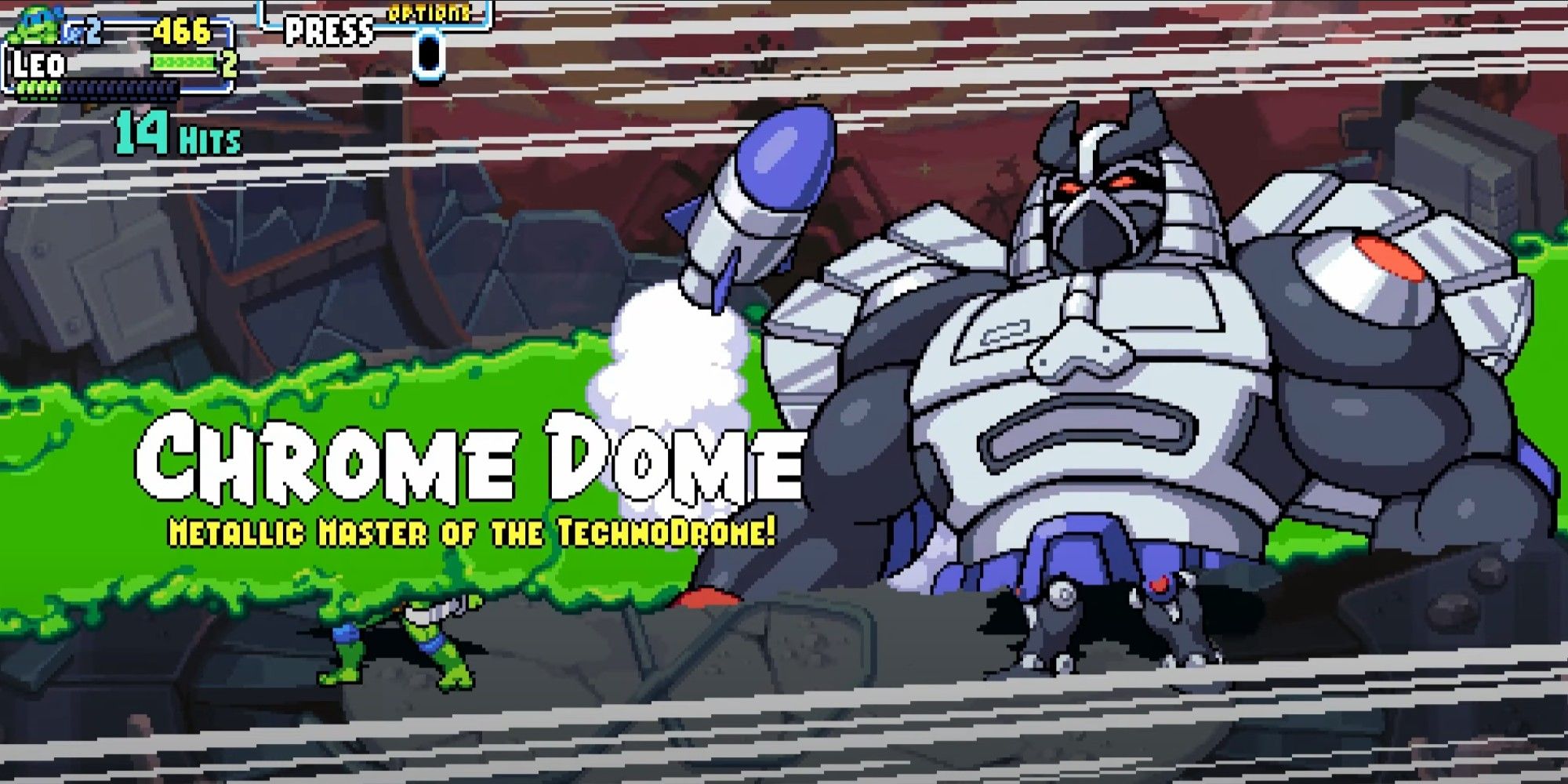 TMNT: Shredder's Revenge - Cómo vencer a Chrome Dome