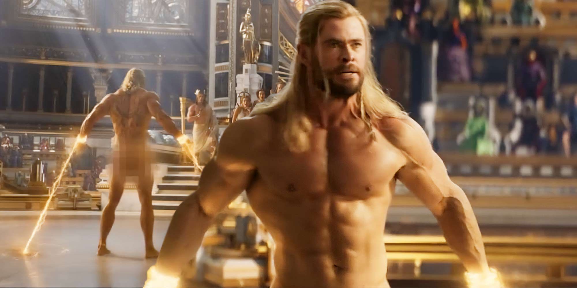 Taika Waititi tiene una razón hilarante para la escena de Thor desnudo en Love & Thunder