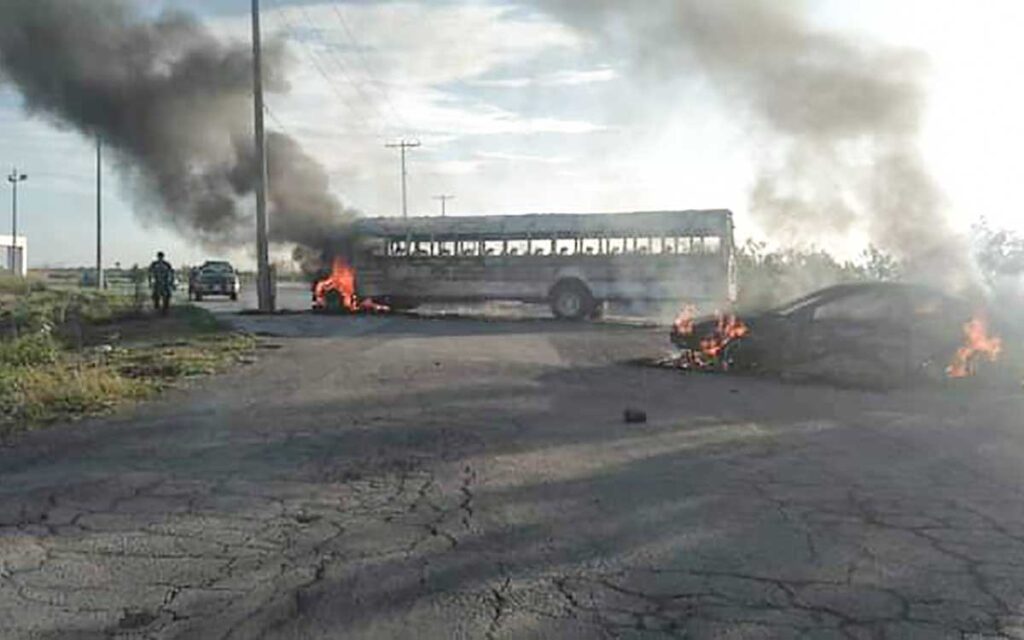 Tamaulipas: Reportan balaceras, bloqueos y quema de vehículos en Matamoros | Video