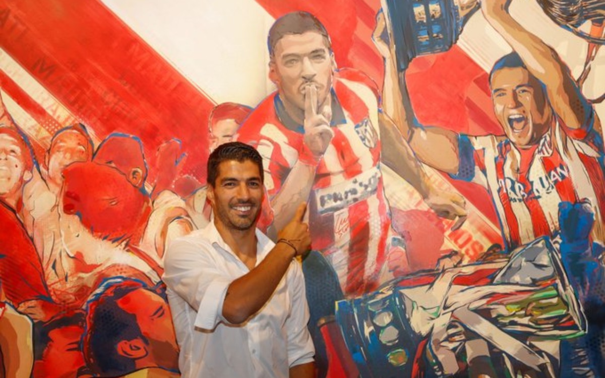 Tiene "Pistolero" su mural en el Estadio Wanda Metropolitano | Video