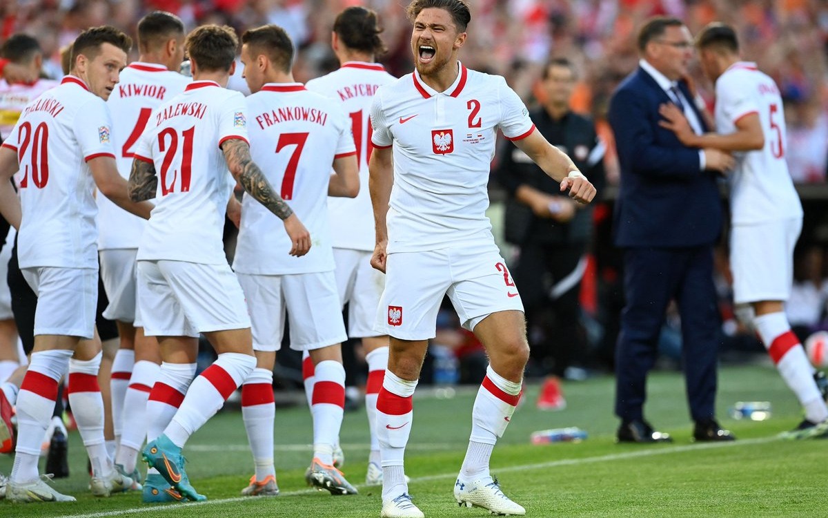 UEFA Nations League: Rescata Polonia, sin Lewandowski, el empate en Rotterdam | Resultados
