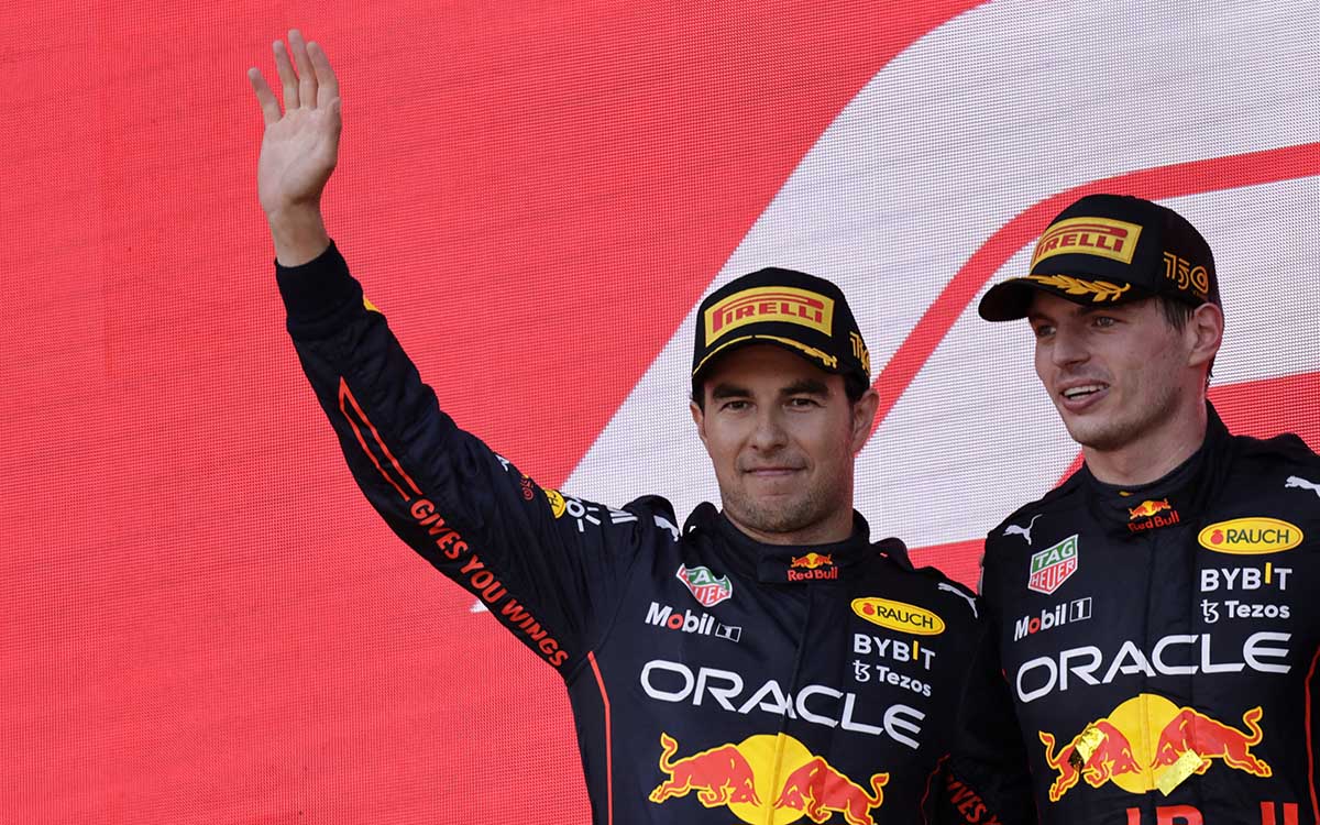 Verstappen y ‘Checo’ Pérez se llevan el Gran Premio de Azerbaiyán