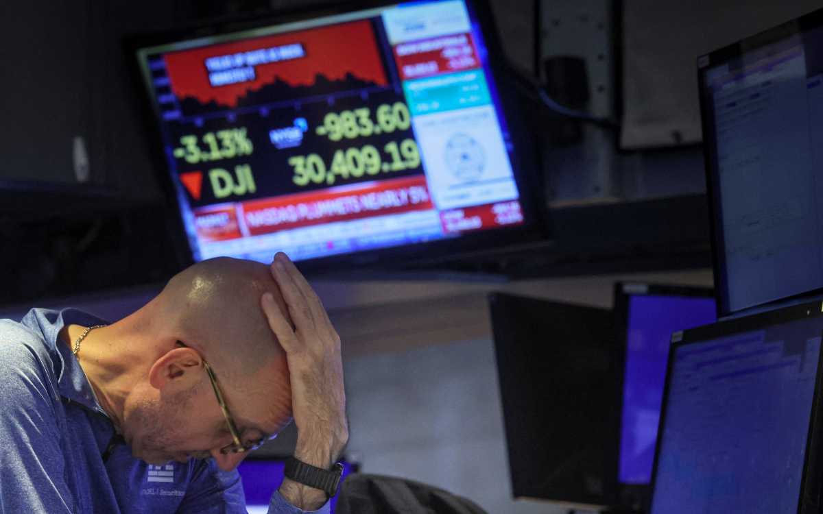 Wall Street se hunde: el mercado reacciona a la inflación y teme una nueva recesión