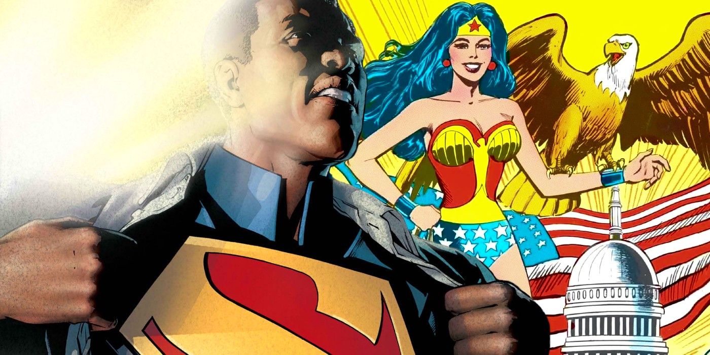 Wonder Woman merece el crédito por la historia de superpresidentes de DC