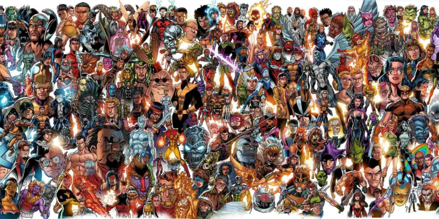 X-Men Fan Art Project recrea tu mutante favorito (entre otros 449)