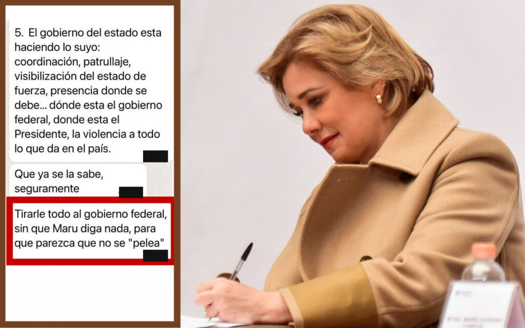 ‘Tirarle todo al gobierno federal’: orden del gobierno de Chihuahua a medios, según mensajes revelados por Corral