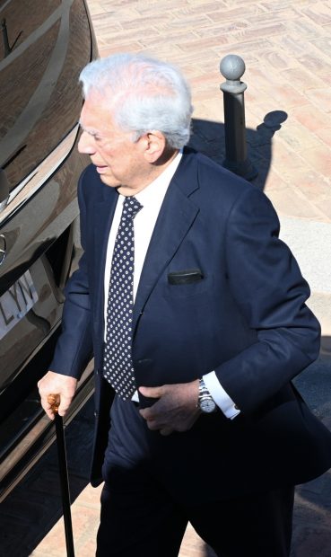 Mario Vargas Llosa en la boda de Álvaro Castillejo / Gtres