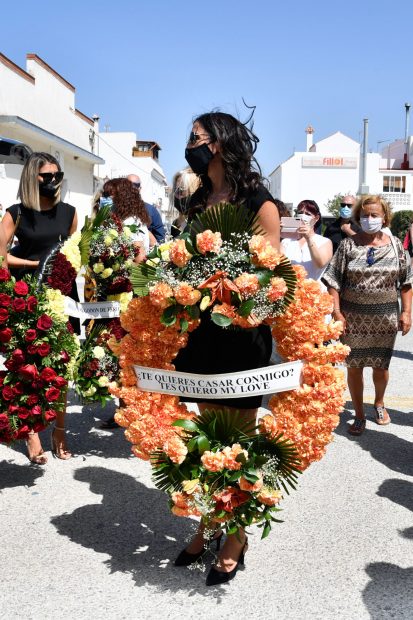 Paz Padilla en el funeral de Antonio Vidal / Gtres