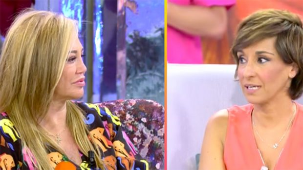 Belén Esetban y Adela González en 'Sálvame' / Telecinco