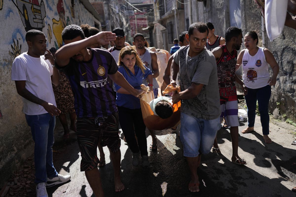 18 muertos en una operación policial en un conjunto de favelas de Río de Janeiro