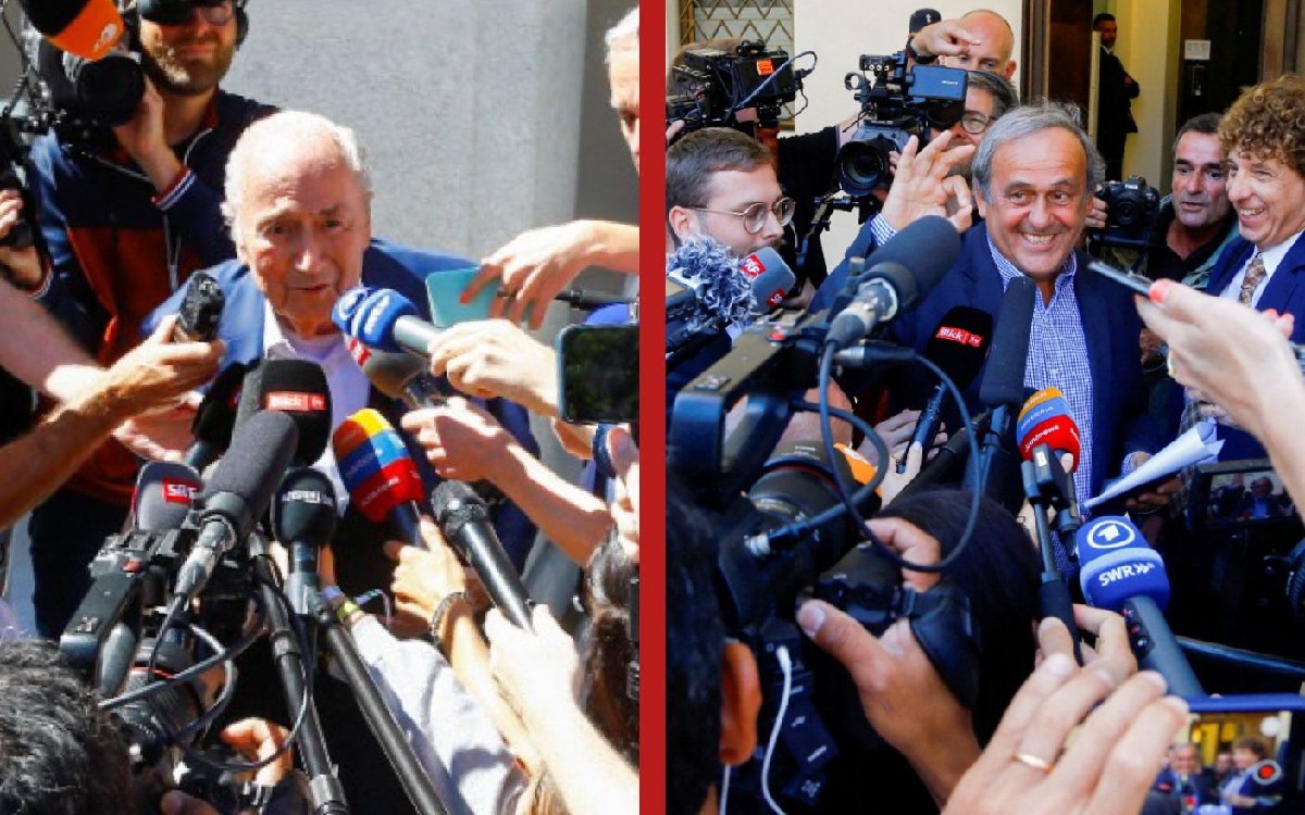 Absuelven a Blatter y Platini de los cargos de corrupción por un tribunal suizo