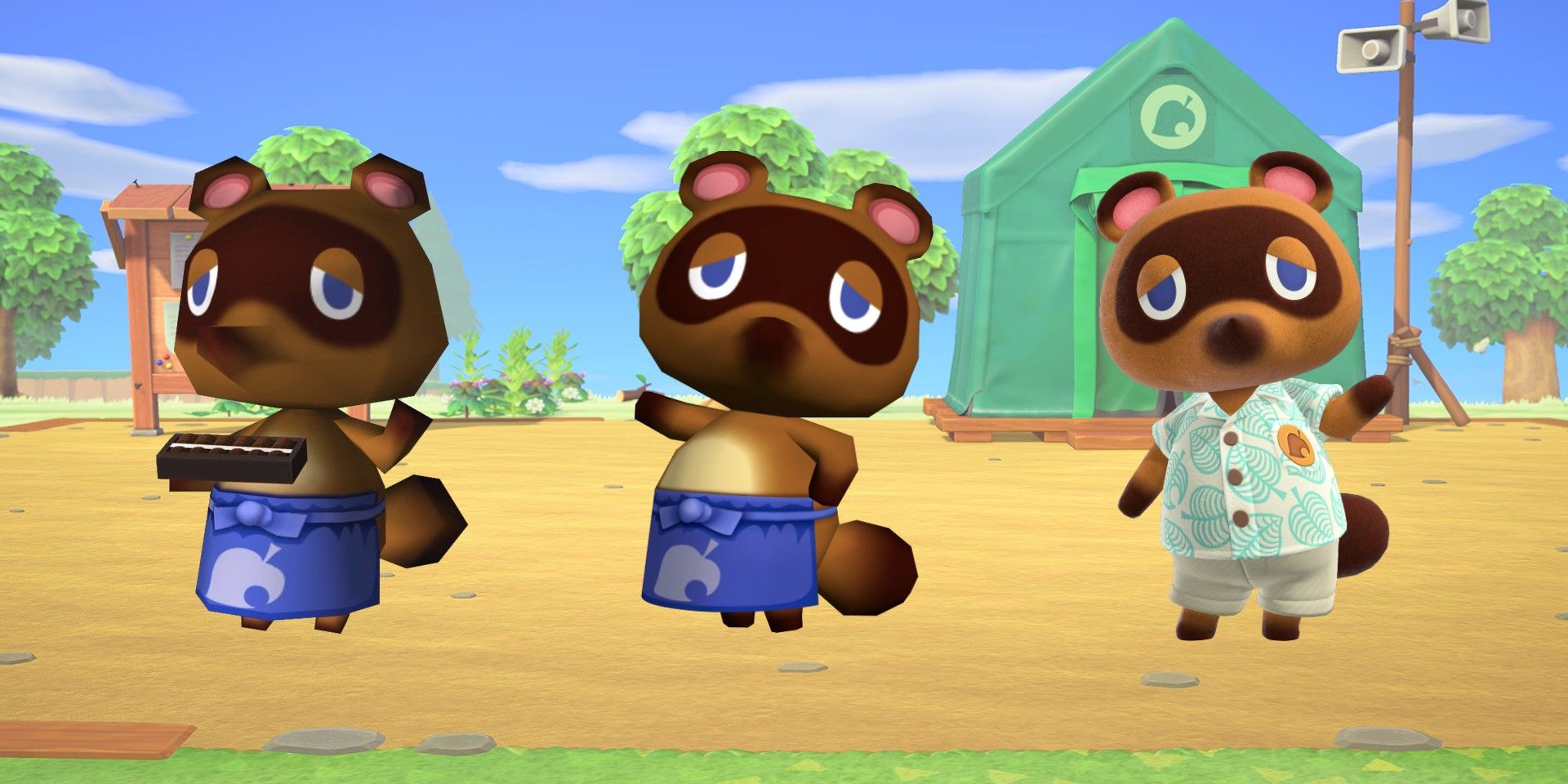 Animal Crossing: todas las formas en que Tom Nook evolucionó de N64 a Switch
