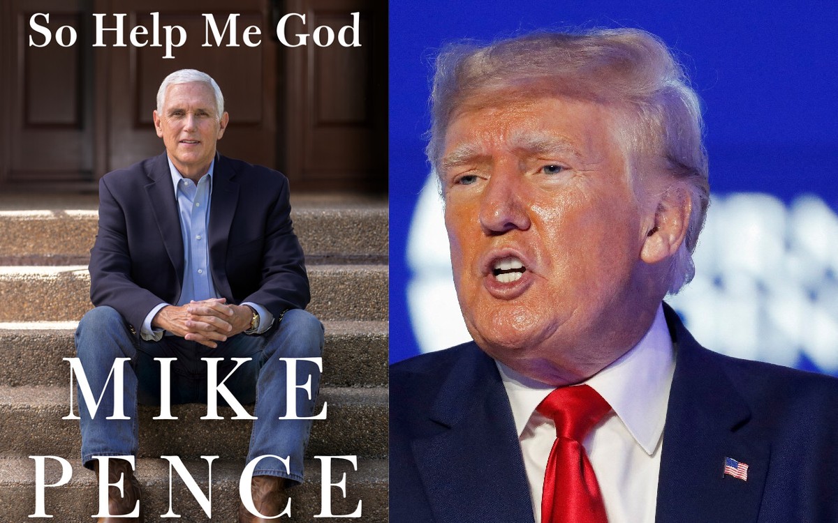 Anuncia Mike Pence libro que narra ruptura con Trump por derrota electoral