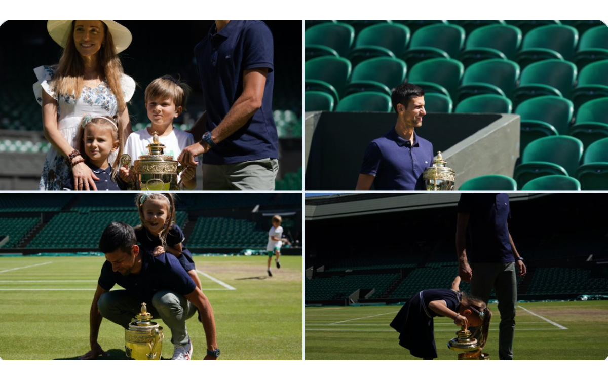 Así fue el día después de Novak Djokovic en Wimbledon | Video