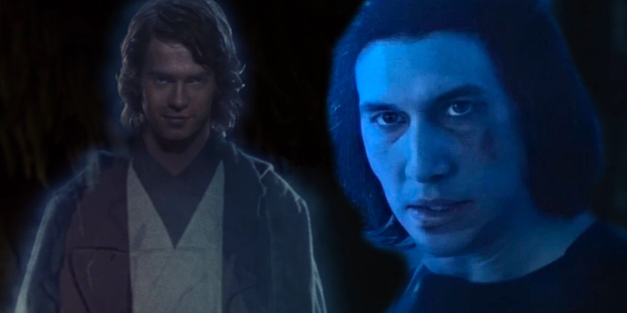 Ben Solo como Force Ghost AI Art corrige el error de Rise of Skywalker