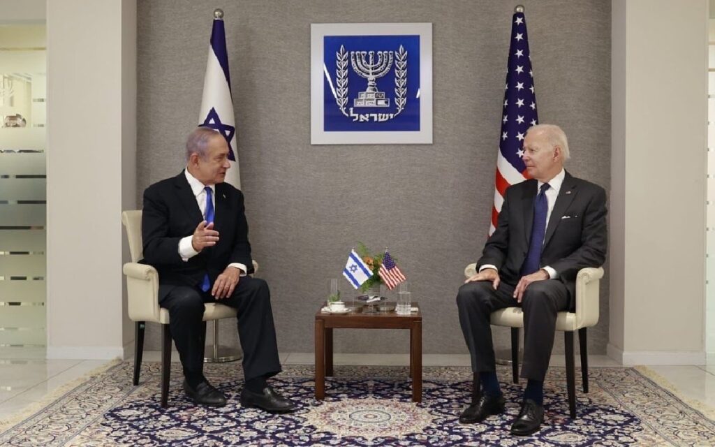 Benjamin Netanyahu insta a Joe Biden a imponer sanciones económicas a Irán