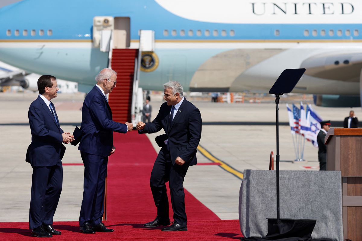 Biden reafirma en Israel el “compromiso inquebrantable” con su seguridad