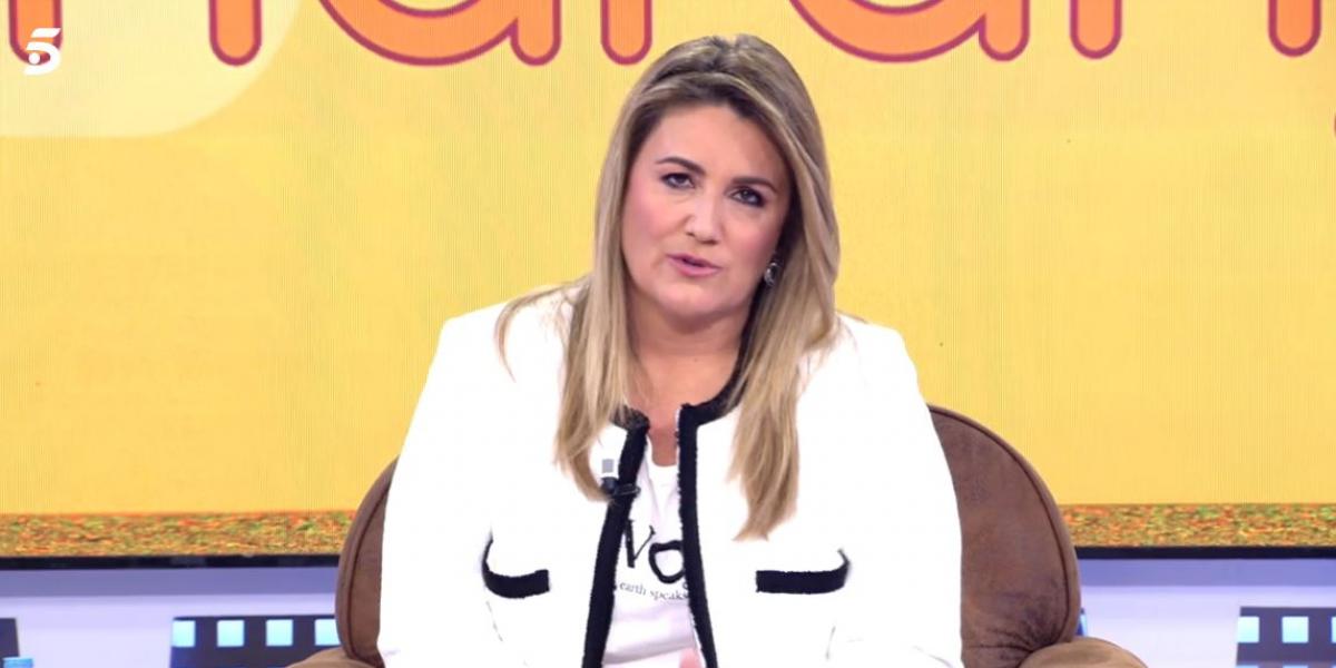 Carlota Corredera zanja todos los rumores sobre su posible vuelta a Mediaset