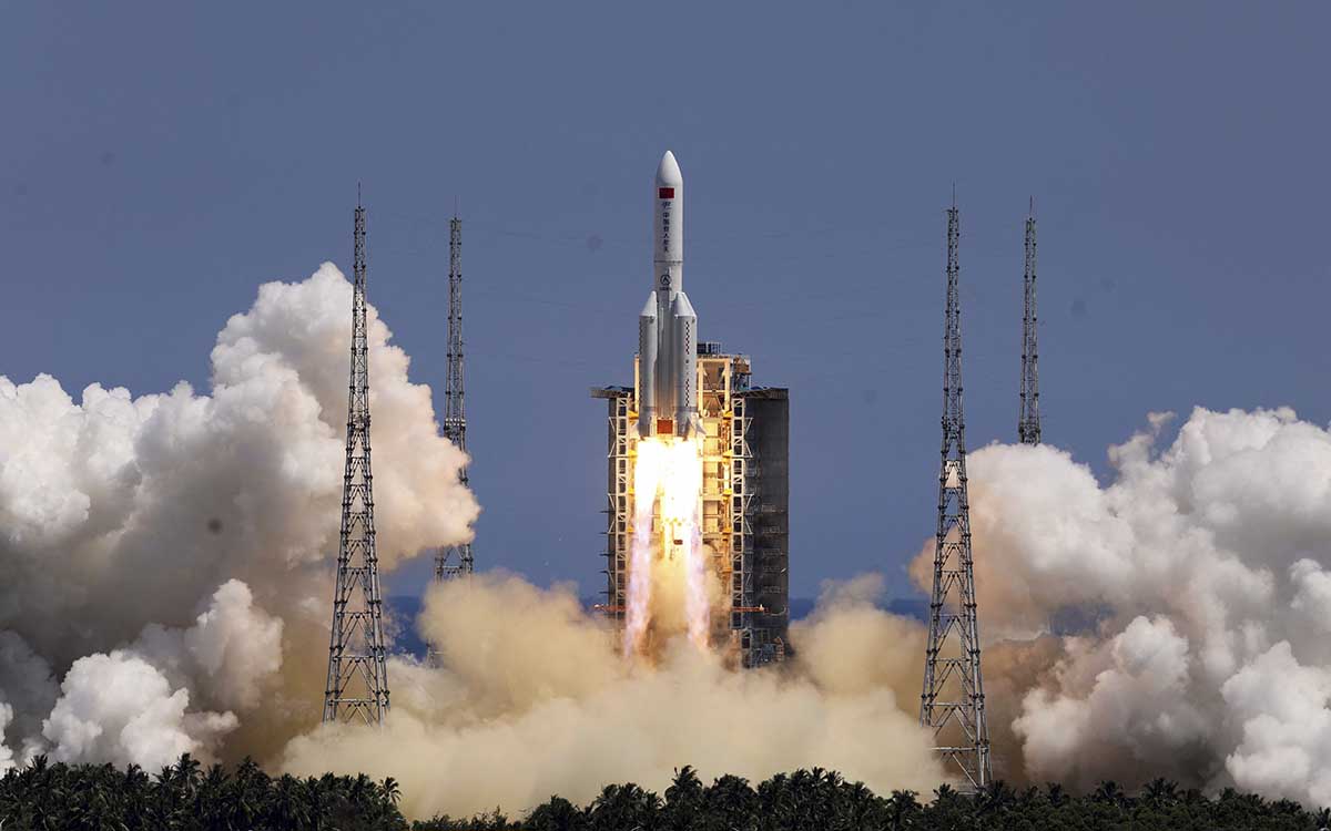 China lanza al espacio a Wentian, el primer módulo de investigación de su estación Tiangong | Video