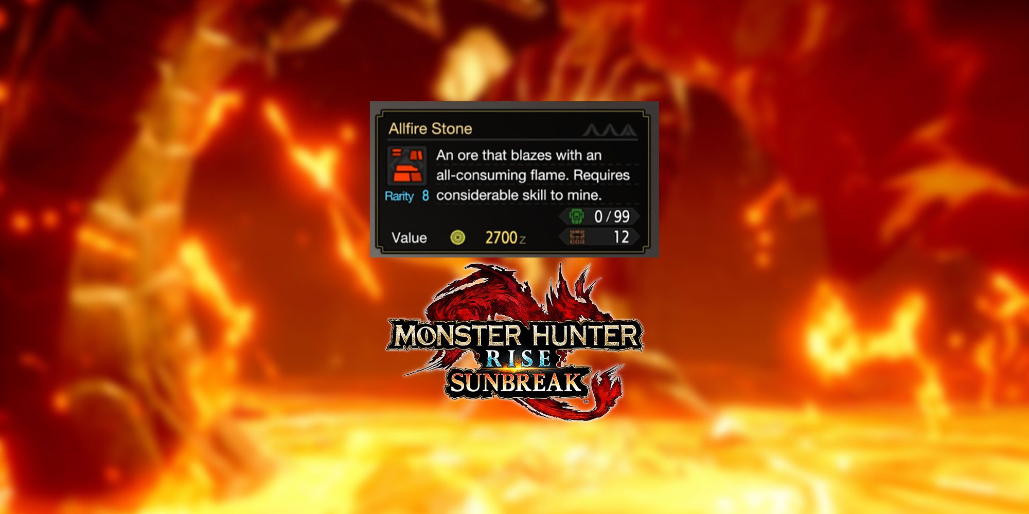 Cómo obtener AllFire Stone en Monster Hunter Rise: Sunbreak