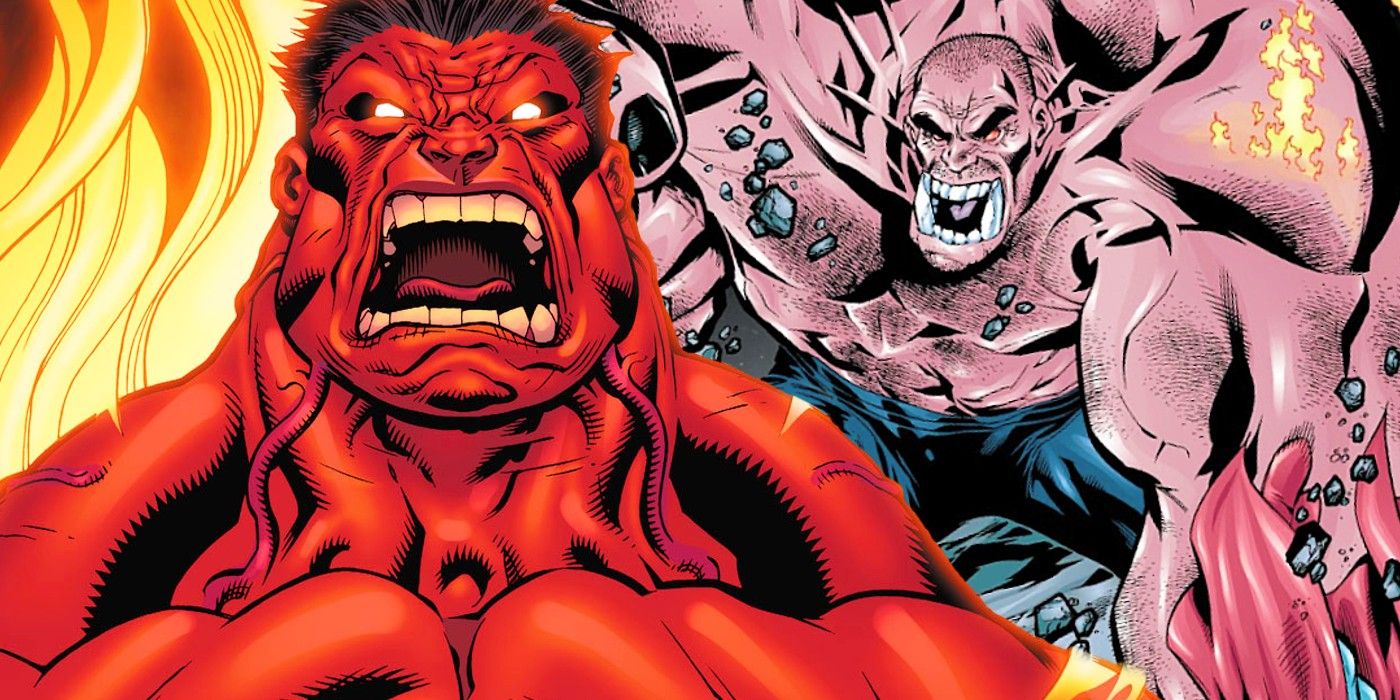 DC inventó Red Hulk 10 años antes que Marvel (y lo hizo más poderoso)