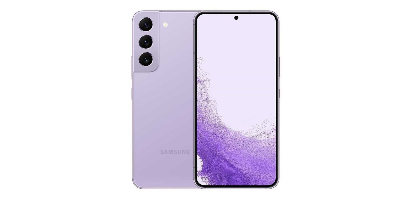 Echa un vistazo al Samsung Galaxy S22 en Bora Purple