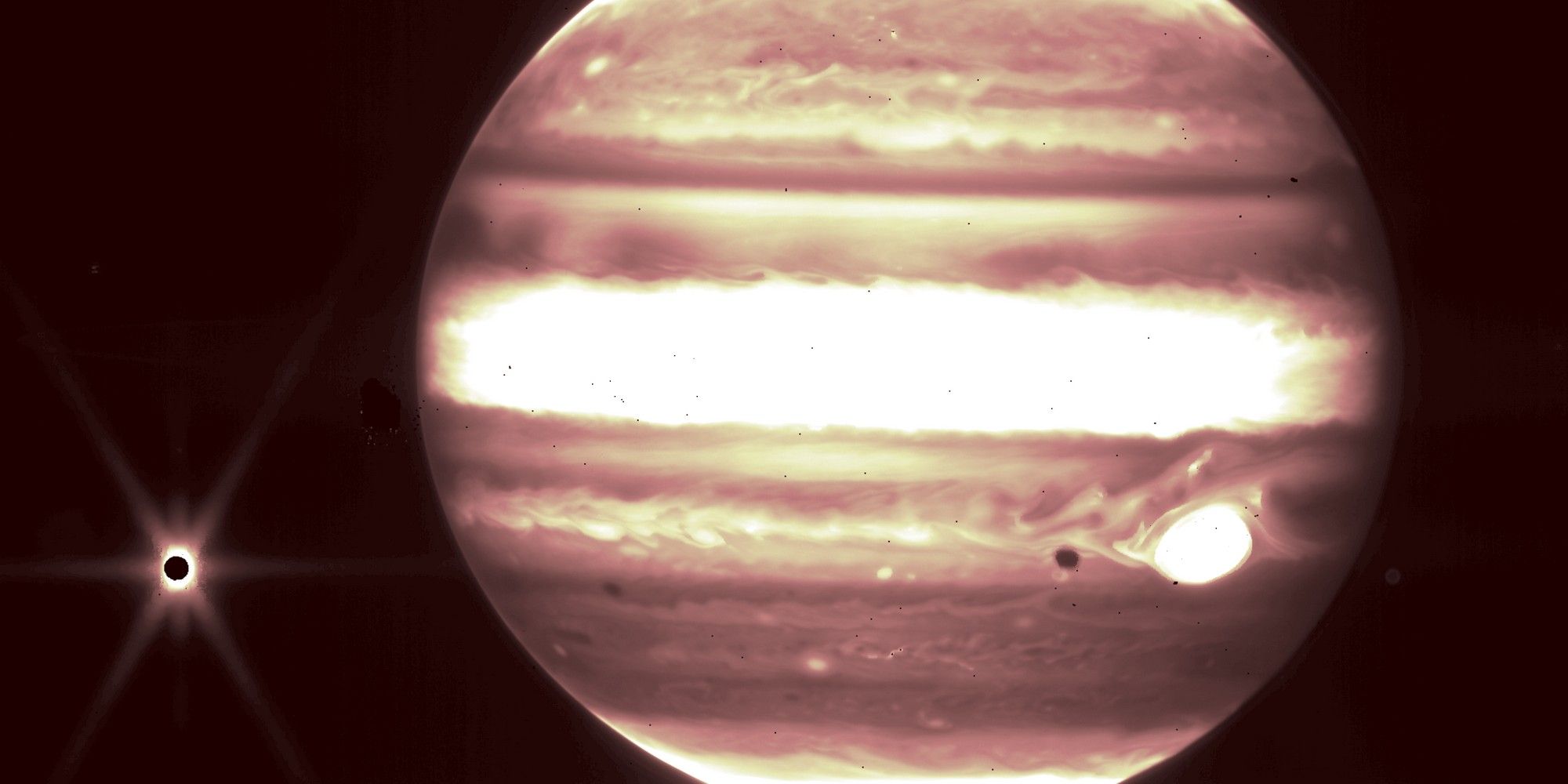 Eche un buen vistazo a Júpiter y sus anillos, gracias a James Webb