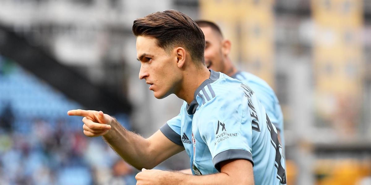 El Celta no deja entrenar a Denis y Mina con el grupo