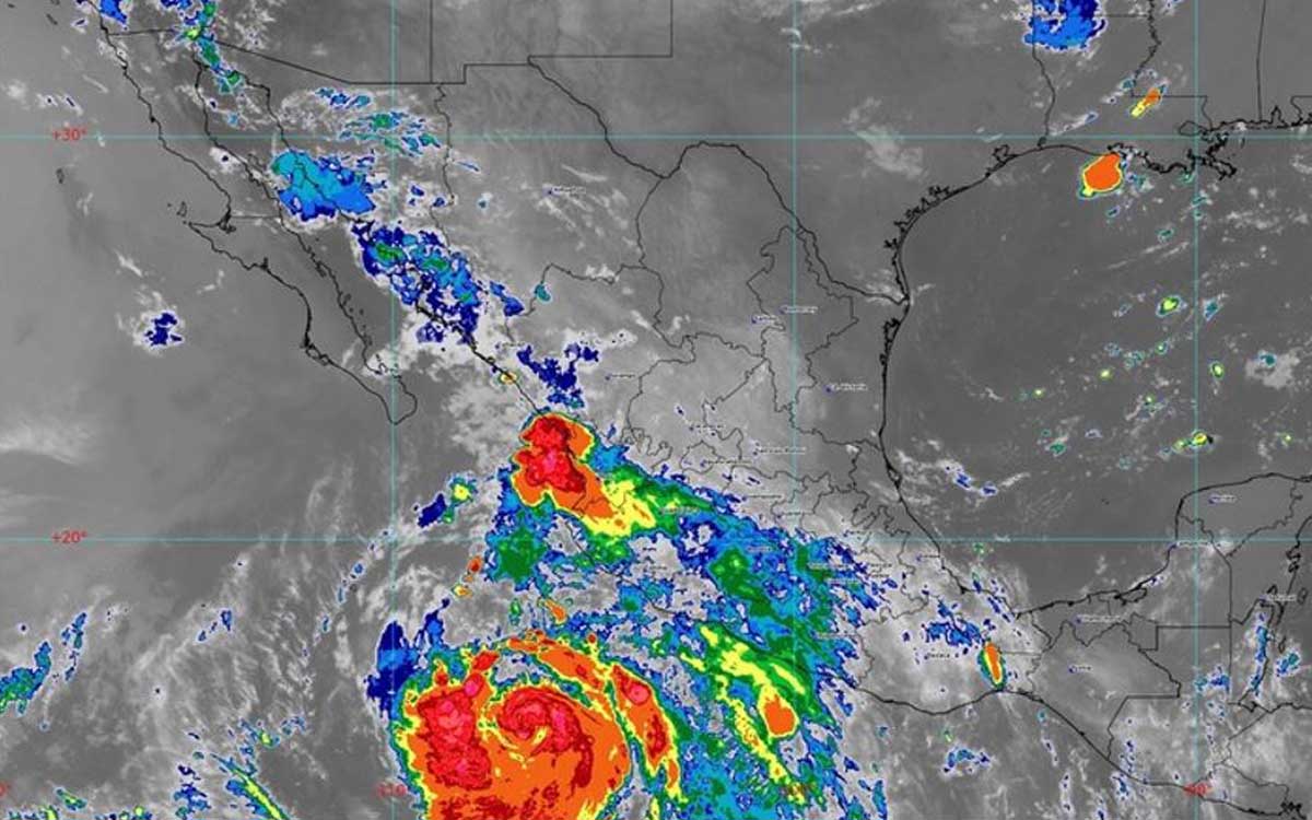 El huracán ‘Estelle’ provocará lluvias intensas en regiones de Jalisco y Nayarit