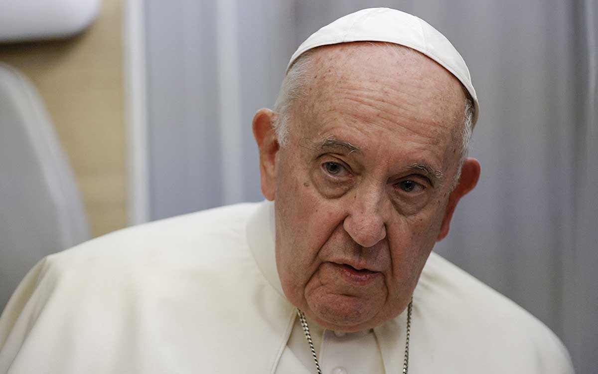 El papa Francisco no descarta su renuncia: ‘No es una catástrofe, se puede cambiar de papa’