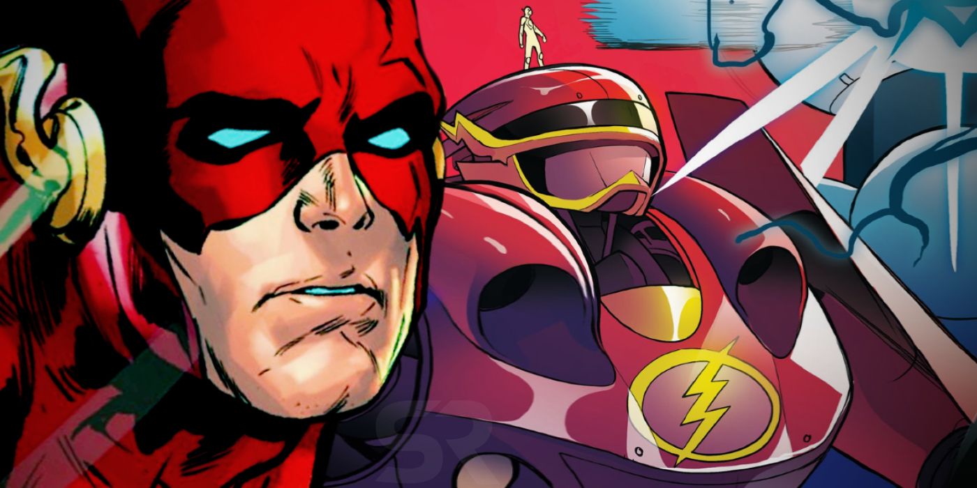 El rediseño blindado de Flash convierte su velocidad en una nueva arma épica