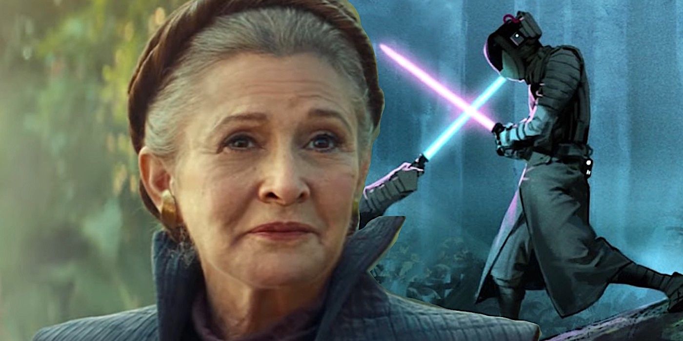 El sable de luz Rise Of Skywalker original de Leia hubiera sido mejor