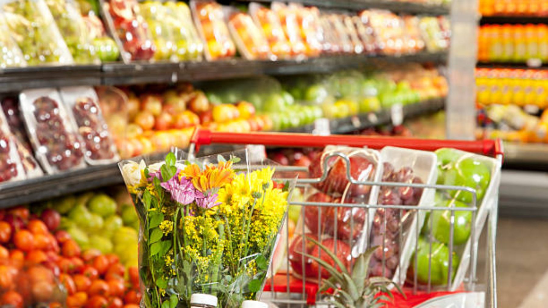 El sorprendente motivo por el que los supermercados venden flores