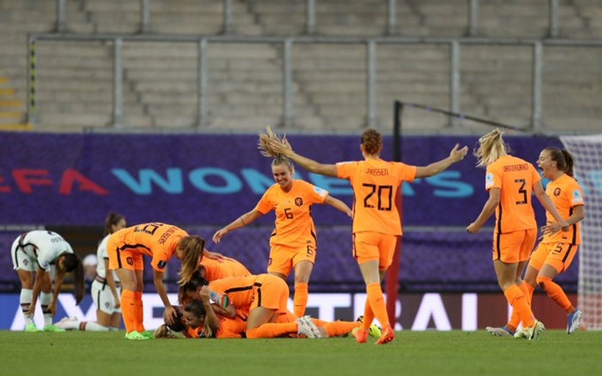 Euro Femenina Inglaterra 2022: Aplastan holandesas rebelión lusitana | Tuit