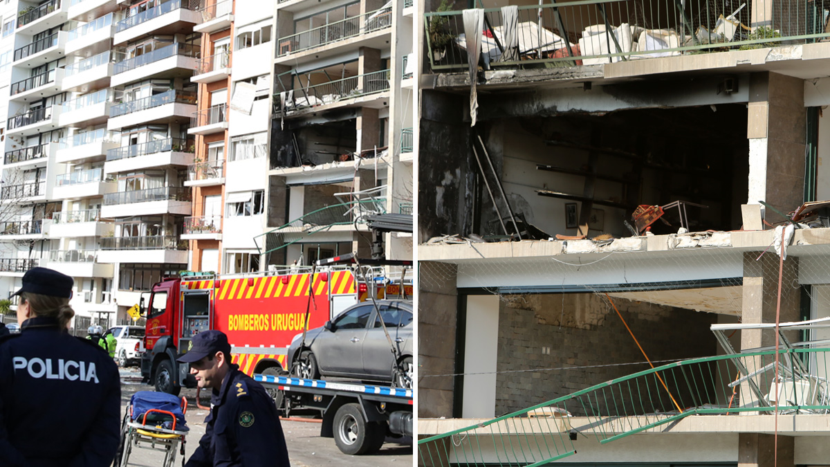 Explosión en edificio sacude partes de la capital uruguaya; hay heridos