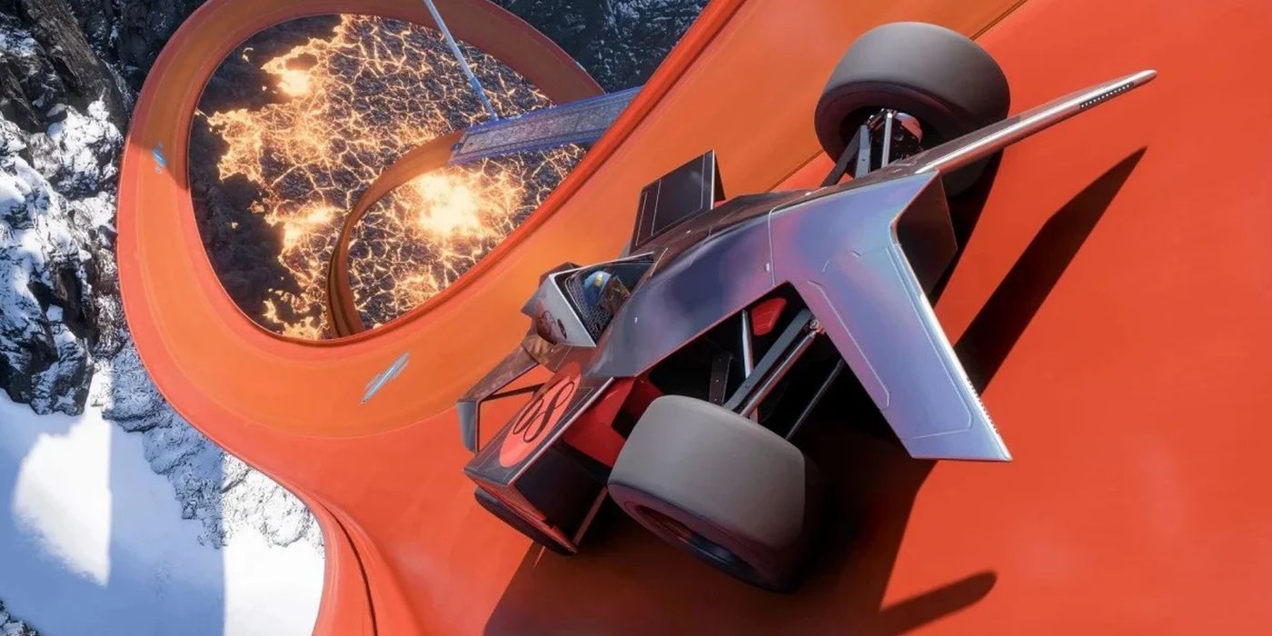 Forza Horizon 5: Dónde encontrar el bucle de llama de congelación en el DLC de Hot Wheels Park