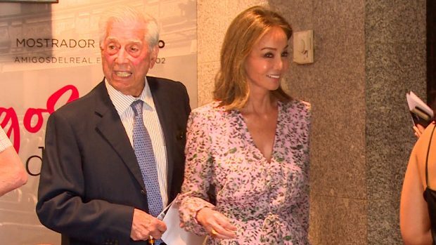 Isabel Preysler y Mario Vargas Llosa, muy sonrientes / Gtres