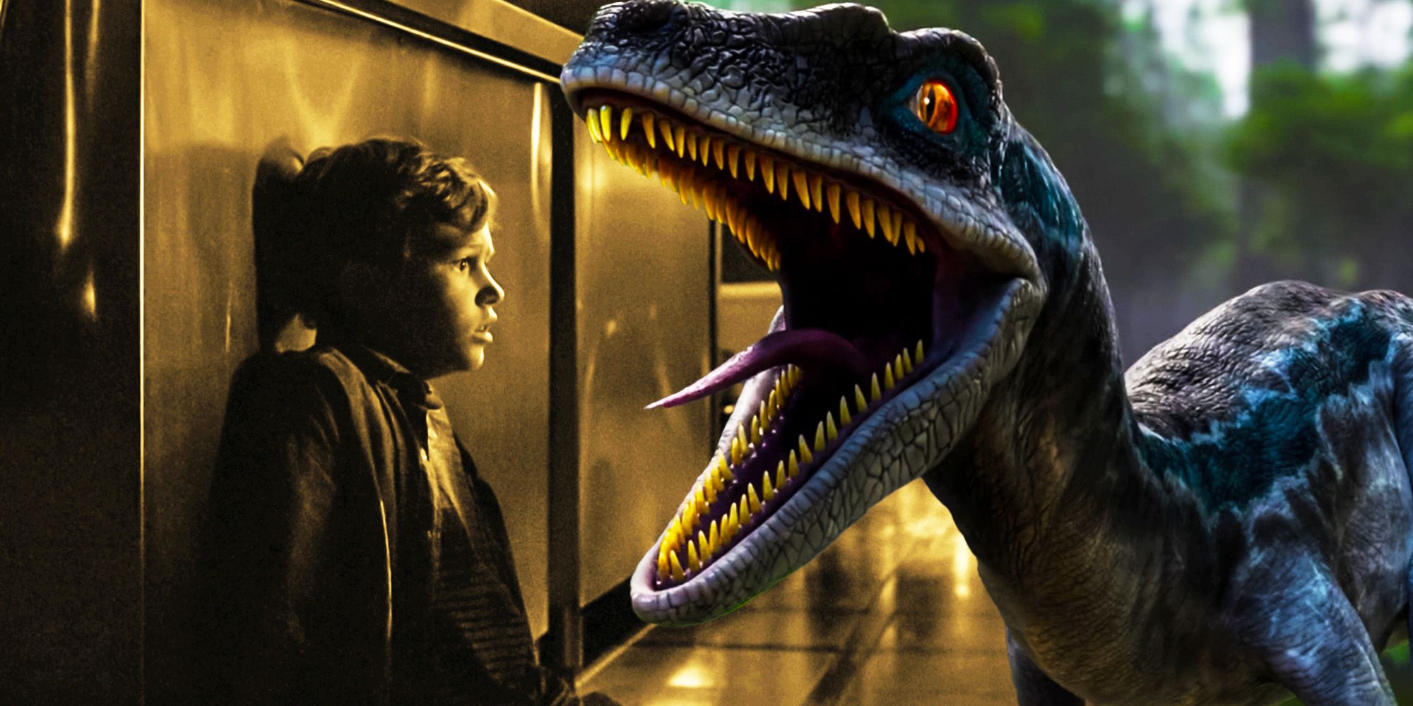 Jurassic World tiene un último tributo a Spielberg Raptor