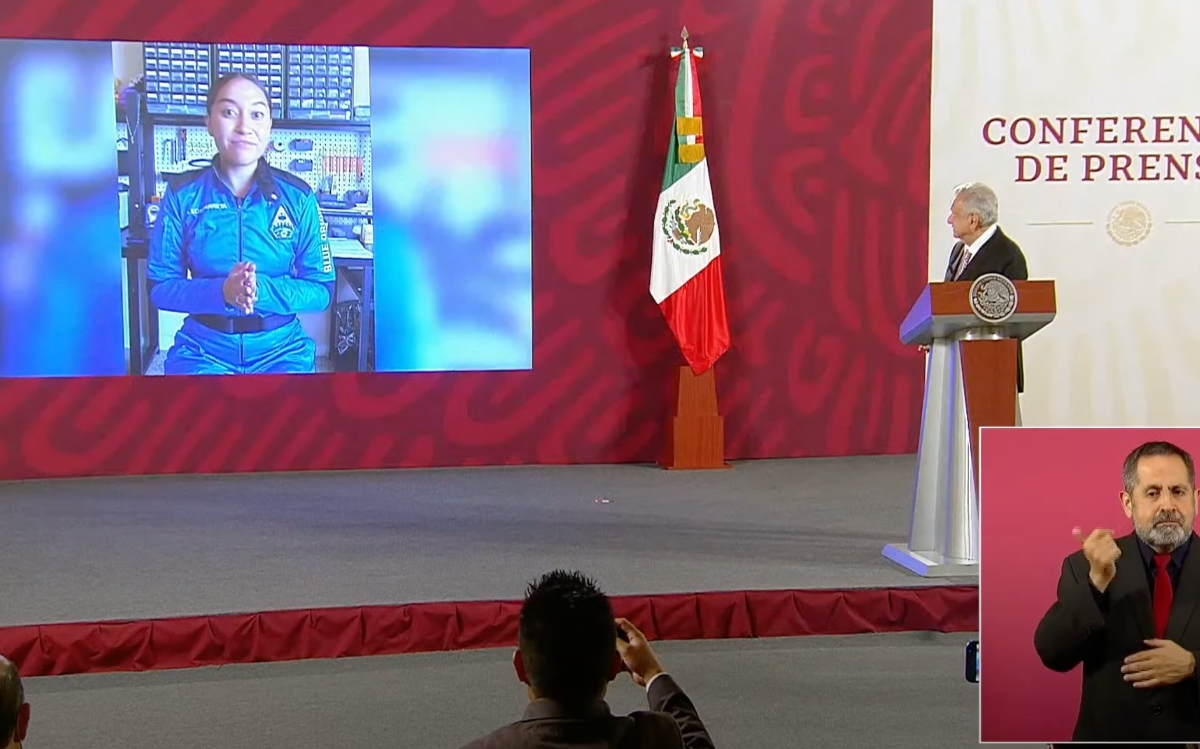 Katya Echazarreta manda mensaje en la 'mañanera'; la primera mexicana en viajar al espacio visitará a AMLO